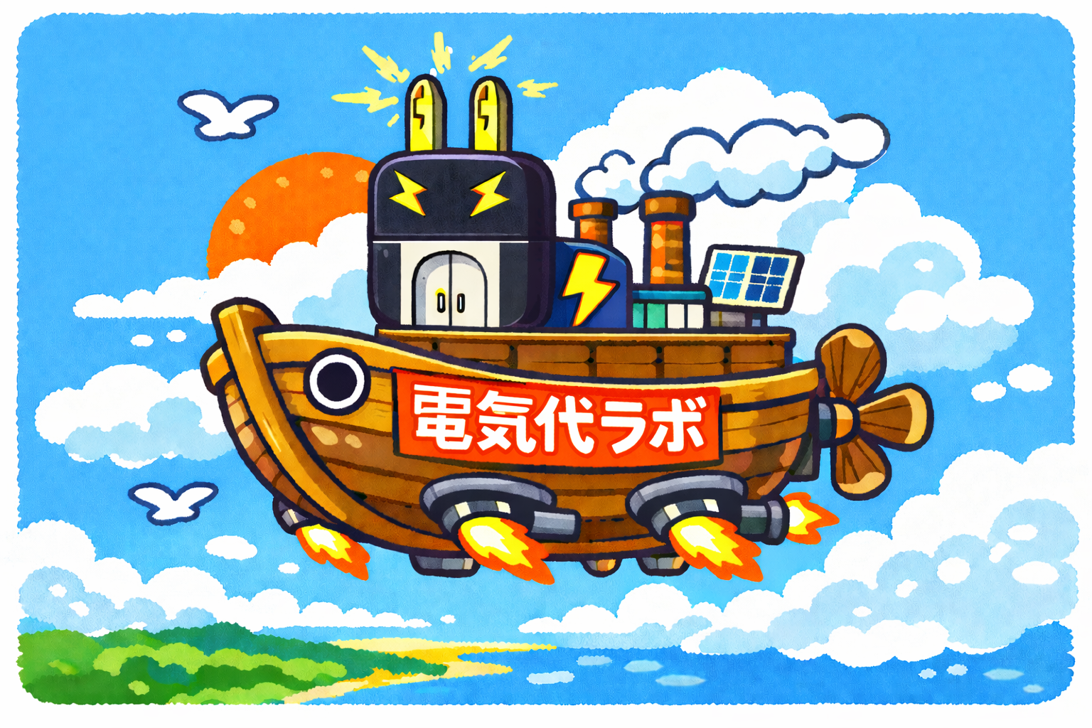 方舟の電気代ラボ